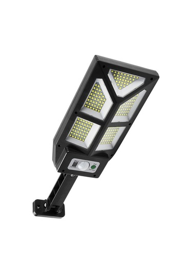 Besthome1 Tg-ty100 196 Led Güneş Enerjili Açık Vücut İndüksiyon Duvar Lambası Bahçe Çiti Sokak Lambası 10438