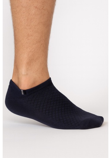 Plus Scorpion Erkek Pamuklu Sneaker Çorap 3 Lü Paket 40-44 Numara Mavi / Gri / Yeşil Nefes Alabilir Spor Ve Günlük Kullanım Mavi