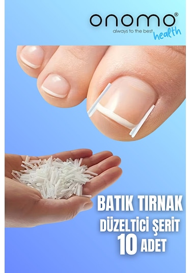Health Batık Tırnak Düzeltici Şerit 10 Adet