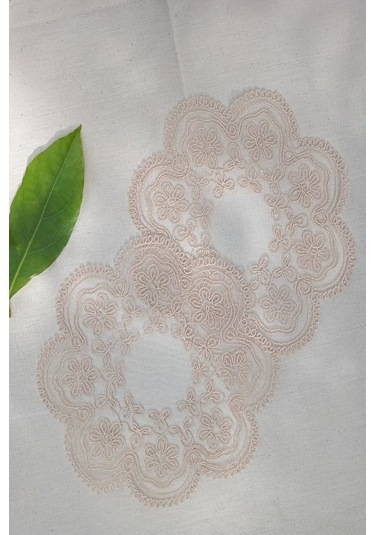 6 Adet Cappuccino Sekizgen Modern Bardak Altlığı & Kokteyl Peçete Pembe