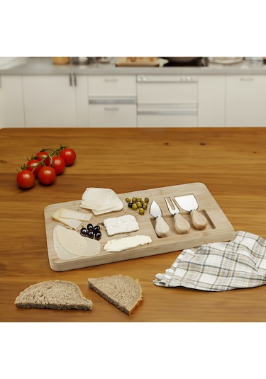 Naturalove Bambu Peynir Sunum Tabağı