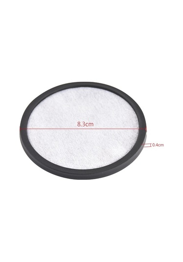 Fastbuy Mr. Coffee Uyumlu 12'li Karbon Fiber Kahve Filtresi, Beyaz, 8.3x0.4cm Beyaz