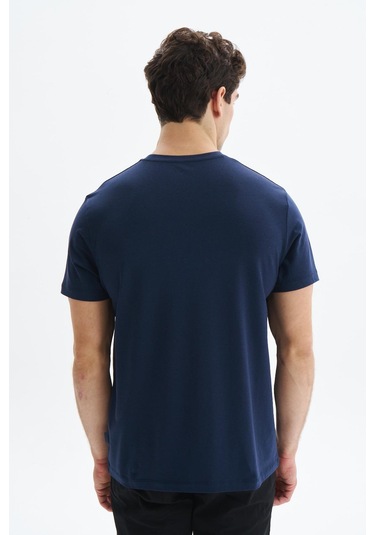 Arma Erkek Regular Fit Yazı Baskılı Süprem Bisiklet Yaka Tişört Y29344472702 Lacivert