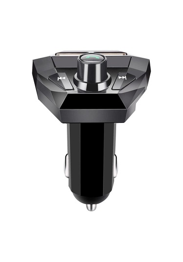 Sones G18 Araba Bluetooth Eller Serbest Mp3 Çalar Çift Usb Bluetooth Şarj Fm Verici Bluetooth Alıcısı Siyah