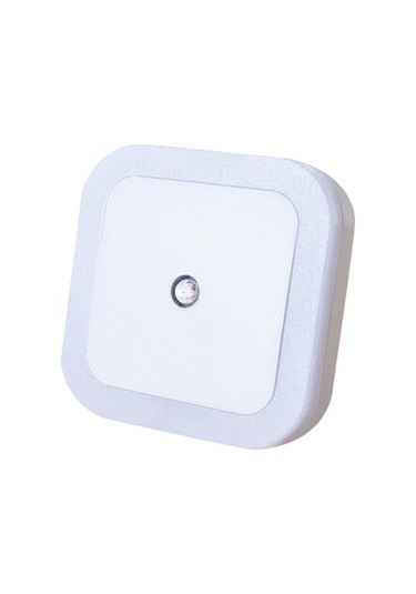 Vkemall Otomatik Işık Kontrollü Led Gece Lambası - Akıllı Ev İçin Odalar, Koridorlar İçin Beyaz Avrupa Tipi Fityan Beyaz