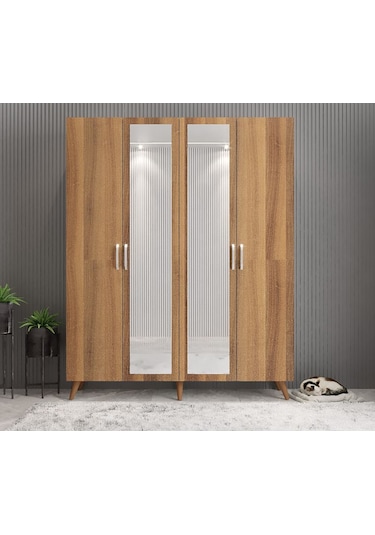 Açelya Portmanto Vestiyer Ayakkabılık C - Montaj Dahil M2 180 Cm