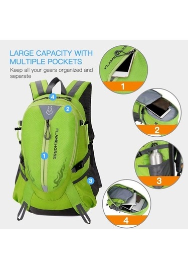 Pazly Skycity Su Geçirmez Ultra Hafif Sırt Çantası - Safir Mavi Çok Renkli Tasarım Çok Renkli Çok Renkli