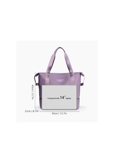 Geeksen Mavi Oxford Kumaş İki Kollü Seyahat Çantası, Su Geçirmez, Büyük Kapasite, Spor Ve Seyahat İçin, Unisex Tasarım Mavi