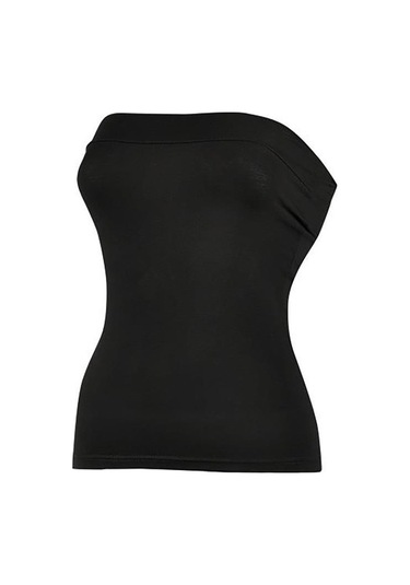 3 Adet Yıldız Bayan Likralı Straplez Atlet Siyah 2181 Siyah