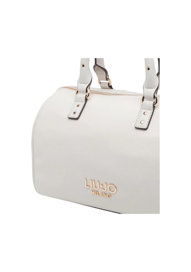 Liu.jo Aa6052e1012 Leather Kadın El Çantası Krem