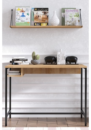 Decormet Lou Çalışma Masası Safir Meşe Çok Renkli