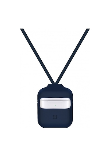 Blogy Airpods İle Uyumlu Silikon Kılıf Blue Horizon