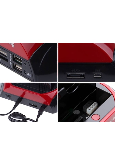 4211 3.5 2.5 Usb Ide Sata Esata Hdd Hard Disk Masaüstü Dock Stand