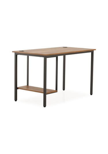 Sehpol Bilgisayar Masası Sağ Sol Yönlü Pc Kasa Raflı 125x65x75 Cm Antrasit Richmood