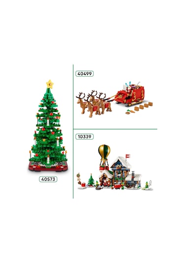 LEGO® Noel Baba’nın Dağıtım Kamyonu 40746 -8 Yaş ve Üzeri Çocuklar için Yılbaşı Hediyesi ve Elf Minifigürü İçeren Oyuncak Yapım Seti (224P)