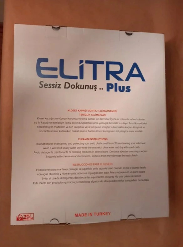 Klozet Kapağı Elitra Beyaz