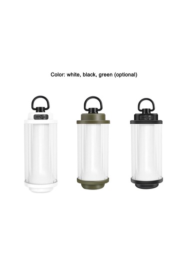 Mufunye Tekli Dış Mekan Lambası, Asılı Taşınabilir Acil Durum Lambası - Beyaz Çok Renkli