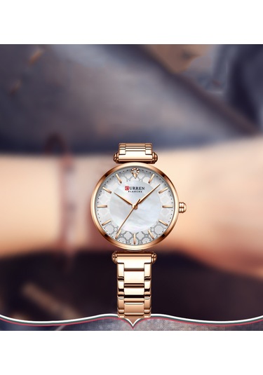 Leezsing Şık Kadın Kol Saati - 3atm Su Geçirmez, Paslanmaz Çelik Bileklik Ve Mineral Cam Çok Renkli