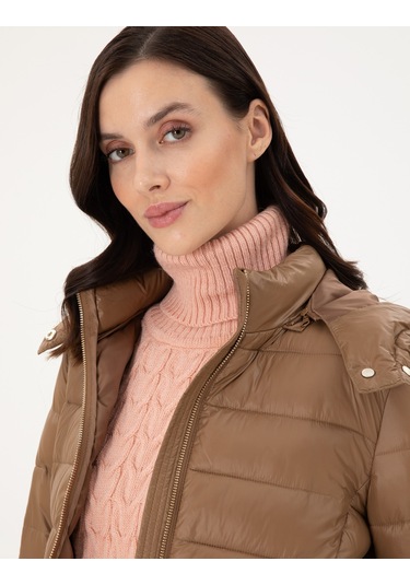 Pierre Cardin Kadın Camel Mont 50297332-vr015 Camel