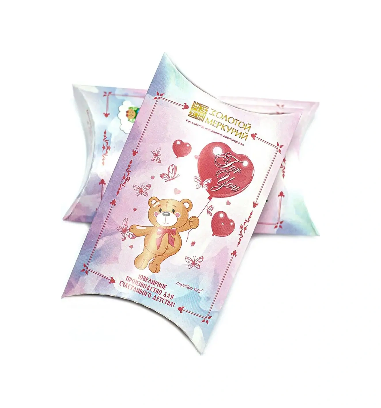 Zolotoj Merkurij Çocuklar İçin Kedi Küpe Seti Gümüş 46677005 Diğer