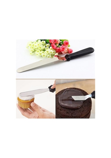 Narkalıp Eğik Pasta Sıvama Spaulası 20cm
