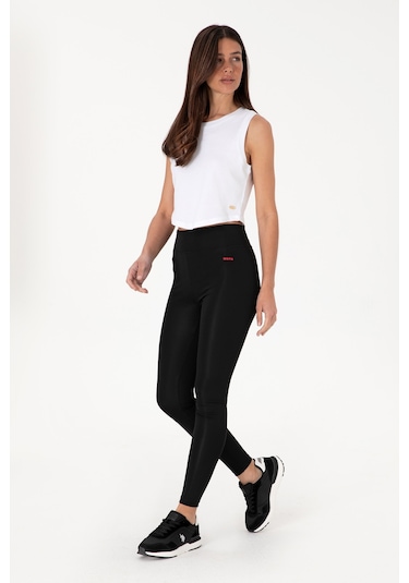 U.s. Polo Assn. Kadın Siyah Tayt 50312978-vr046 SiYAH