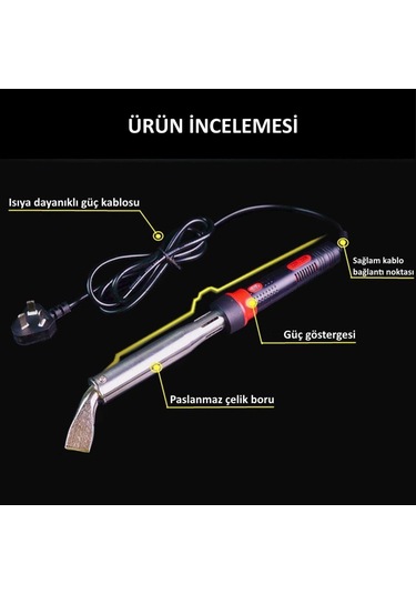 Wellhise Wh-150 150W Balta Uçlu Kalem Havya