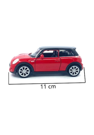 Oyuncak Metal Model Araba 1/36 Çek Bırak Kımızı Mini Cooper