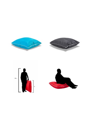 Plaj Ve Bahçe Minderi 100X100 (Çanta Hediyeli)