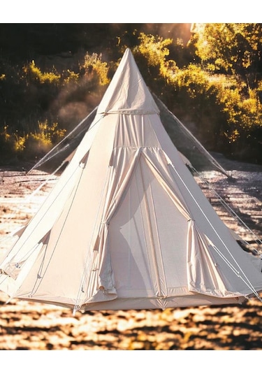 Campout Callısto 4 Mt Kanvas Çadır Beyaz