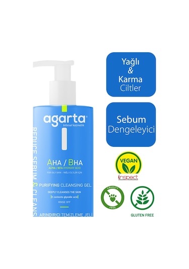 Agarta Doğal Arındırıcı Temizleme Jeli 400 ML