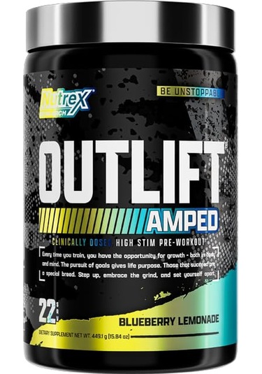 Nutrex Outlift Amped High-ımpact Preworkout