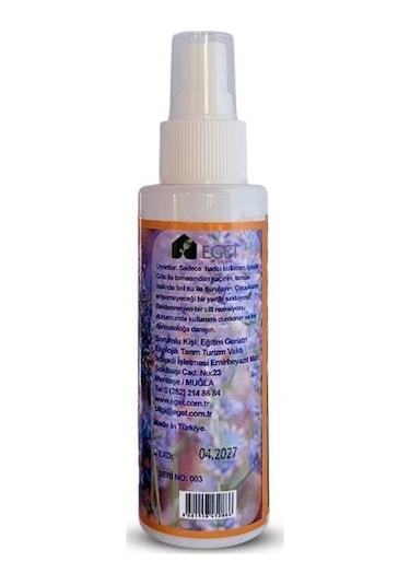 Eget Lavanta Yağlı Tonik 100 ML