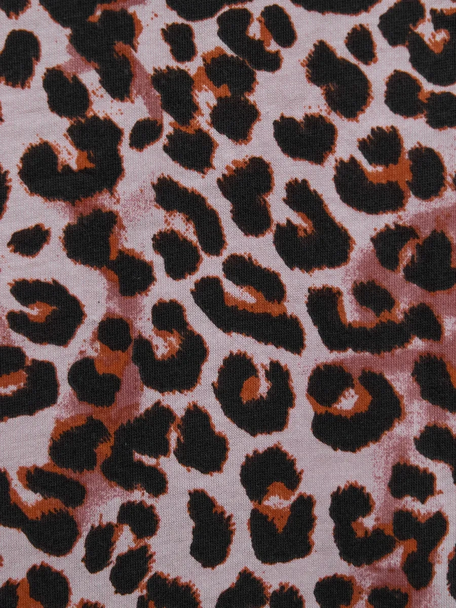 Eleganthome Büyük Beden Pamuklu Gecelik 293367017 Kahverengi