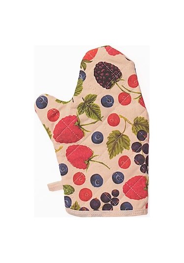 Molinella Yanmaz Kapitone Duck Kumaş Renkli Fırın Eldiveni 20x27 Cm 10'lu Paket