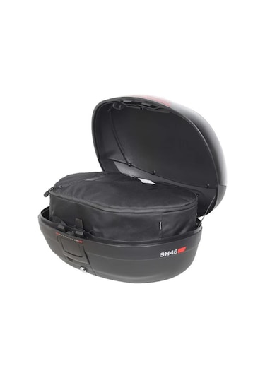 Shad Sh46 Motosiklet Arka Çanta Topcase D0b46200 Siyah