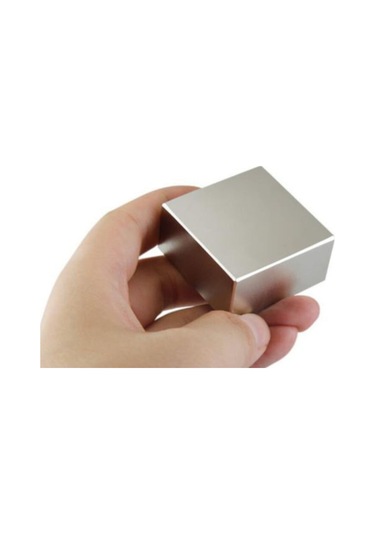 50Mm X En 50Mm X Kalınlık 25Mm Çok Güçlü Büyük Neodyum Mıknatıs