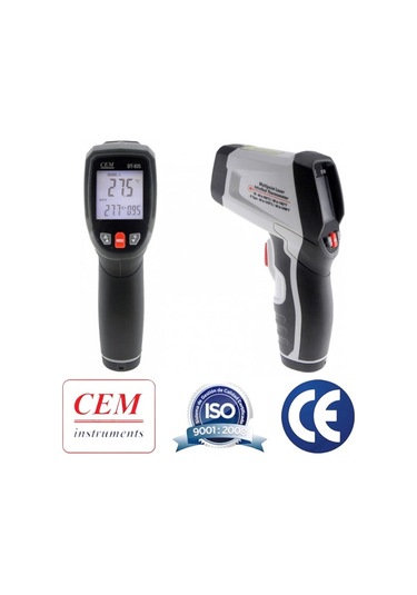 Cem Dt835 Dairesel Lazer Termometre-800 C