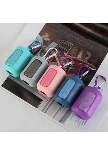 Xiyyadms Spor Ve Seyahat Için Serinletici Mikrofiber Hızlı Kuruyan Havlu Silikon Kılıflı Mor 30x90 Cm Yeni Set Çok Renkli