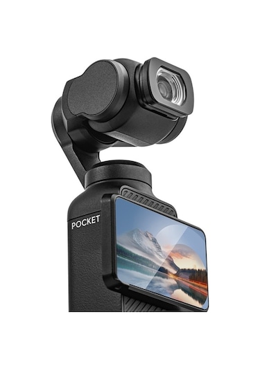 Bloomnest Startrc 1133707 Djı Osmo Pocket 3 Kamera Geniş Açı Lens Optik Cam Aksesuarı Altın