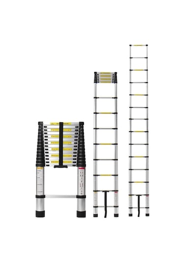 Ebax 9 Basamaklı Teleskopik Merdiven Uzayan 2.6 M