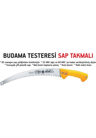 Cmc Budama Testeresi Sap Takmalı 330 Mm