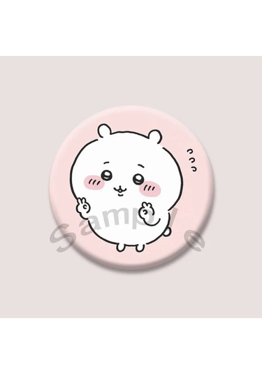 Sevimli Chiikawa Rozeti Karikatür Animasyon Periferik Yaka Iğneler Teneke Yuvarlak 50mm Style 14 50mm Çok Renkli