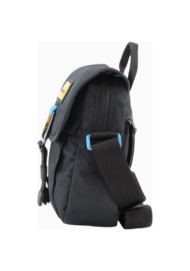 Discovery Icon Rfıd Korumalı Flap Over Utility 2.8l Kapasiteli Unisex Omuz Çantası Siyah