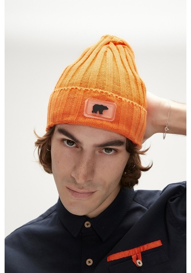 Bad Bear Fisherman Turuncu Bere - Turuncu