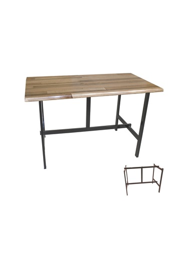 Bey Mobilya 535124810 Capella Werzalit Mutfak Masası 70 x 120 Esb - Siyah