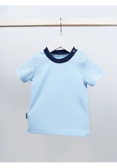Ramelka Bebekler İçin 2'li Tişört Seti 384621151 Mavi