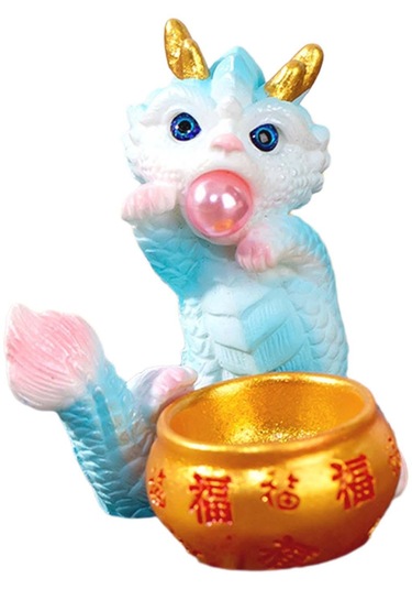 Homyl Çin Yeni Yılı Ejderha Heykeli Heykel Ev Oturma Stil-e