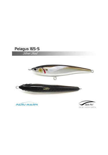 Jack Fin Pelagus 165 S Sahte Yem Silver Shad