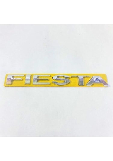 Fiesta Bagaj Yazısı Krom - 2002 2003 2004 2005 2006 2007 2008 Uyumlu